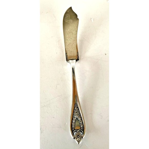 Vintage Old Colony Silverplate 1911 Meat Serving Fork & Butter Knife Silverware - Picture 3 of 6